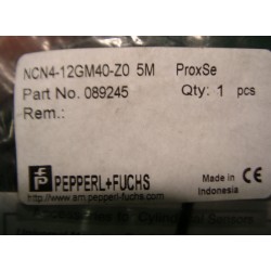 PEPPERL + FUCHS NCN4-12GM40-Z0 5M