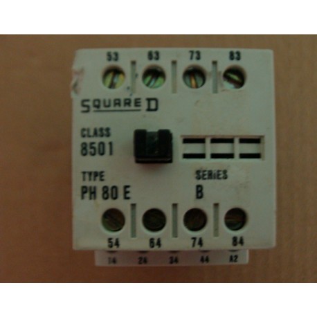 Square D Control Relay PH40E Class 8501