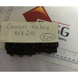 OMRON RELAY MY2N LOT OF 5