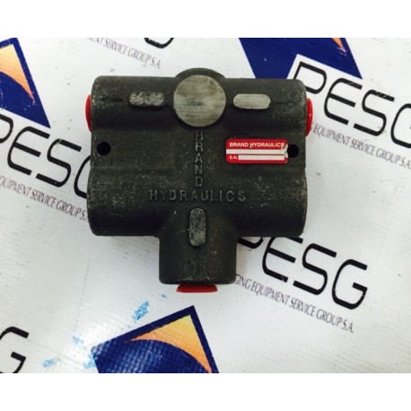 BRAND HYDRAULICS OPERATED RELIEF VALVE