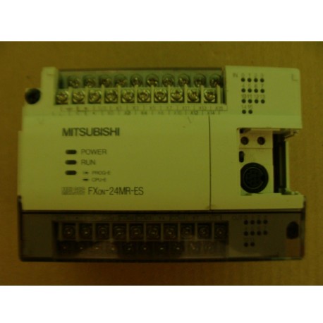 MITSUBISHI PLC PROGRAMMABLE CONTROLLER FXON-24MR-ES/UL